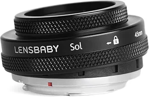 Lensbaby - Sol 45 - for Canon EF - Sweet spot - Soft Bokeh - Compatible with a Wide Range of Cameras