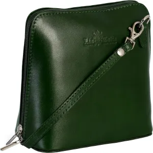 LiaTalia Genuine Italian Leather Small Crossbody Bag for Women – Handmade Mini Shoulder Purse from Florence Tuscany – Abby