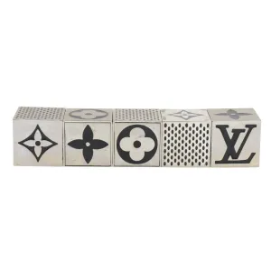 LOUIS VUITTON Other miscellaneous goods M99454 magnet Silver Table game Cube game mens() Used