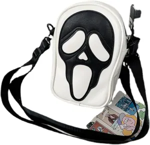 Lovely Ghost Face Purse,PU Ladies Handbag Scream Purse scream ghost face bag