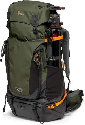 Lowepro PhotoSport PRO BP 70L AW III Backpack for Mirrorless/DSLR Cameras, Small/Medium, Green