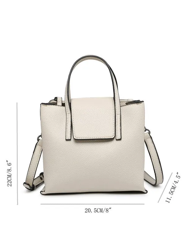 Mace Crossbody Tote Small Triple Compartments