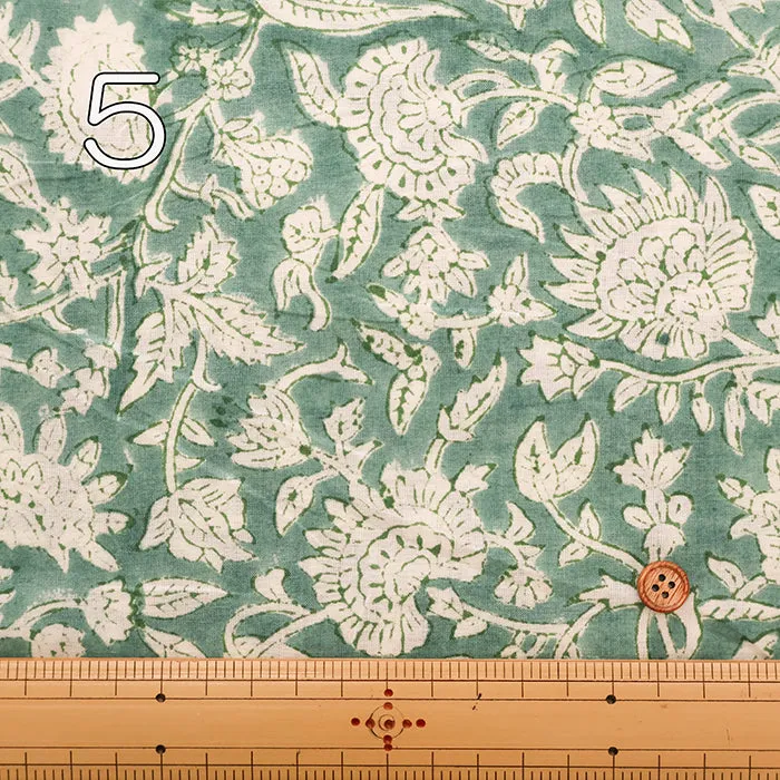 Made in India Cotton Cambric Print Fabric - Ethnic