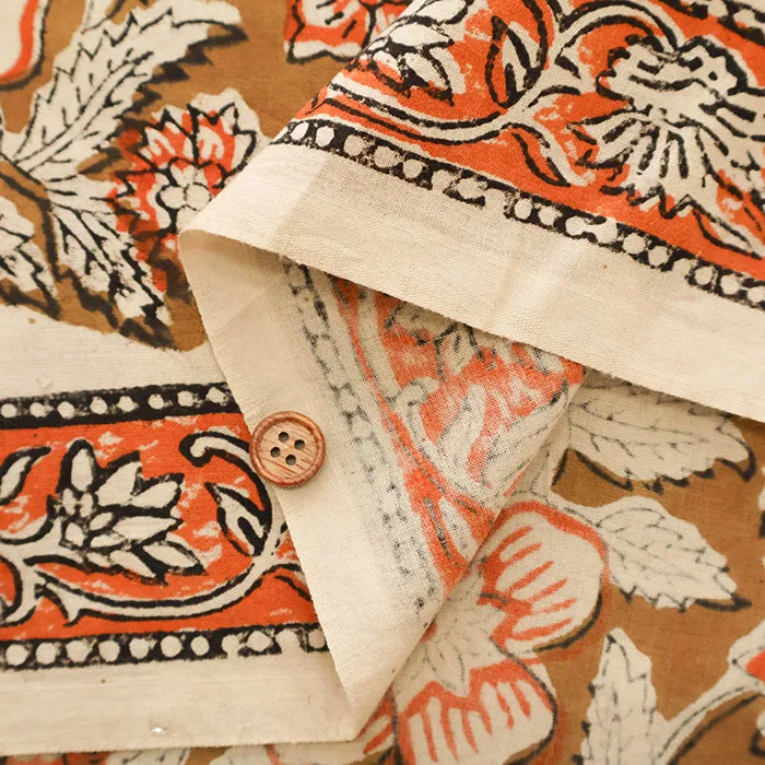 Made in India Cotton Cambric Print Fabric - Ethnic
