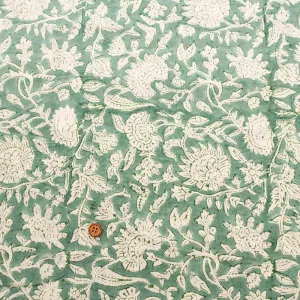 Made in India Cotton Cambric Print Fabric - Ethnic
