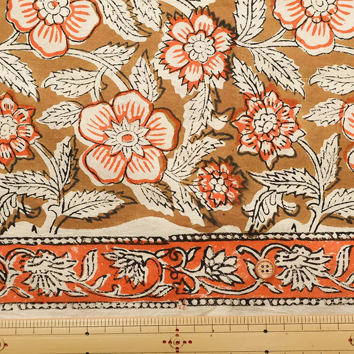 Made in India Cotton Cambric Print Fabric - Ethnic