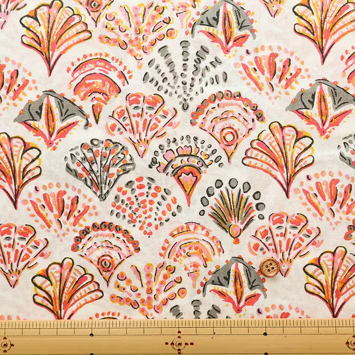 Made in India Cotton Cambric Print Fabric - Ethnic