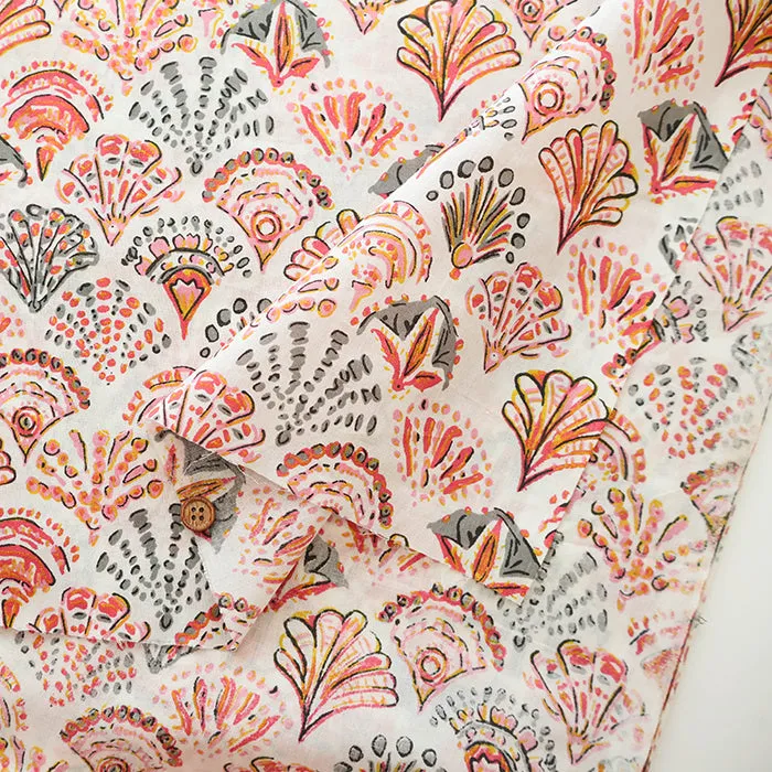 Made in India Cotton Cambric Print Fabric - Ethnic