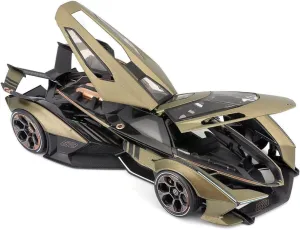 Maisto Diecast Cars Lambo V12 Vision Gran Turismo Matt Green Metallic 118 Diecast Model Car by Maisto (31454grn)