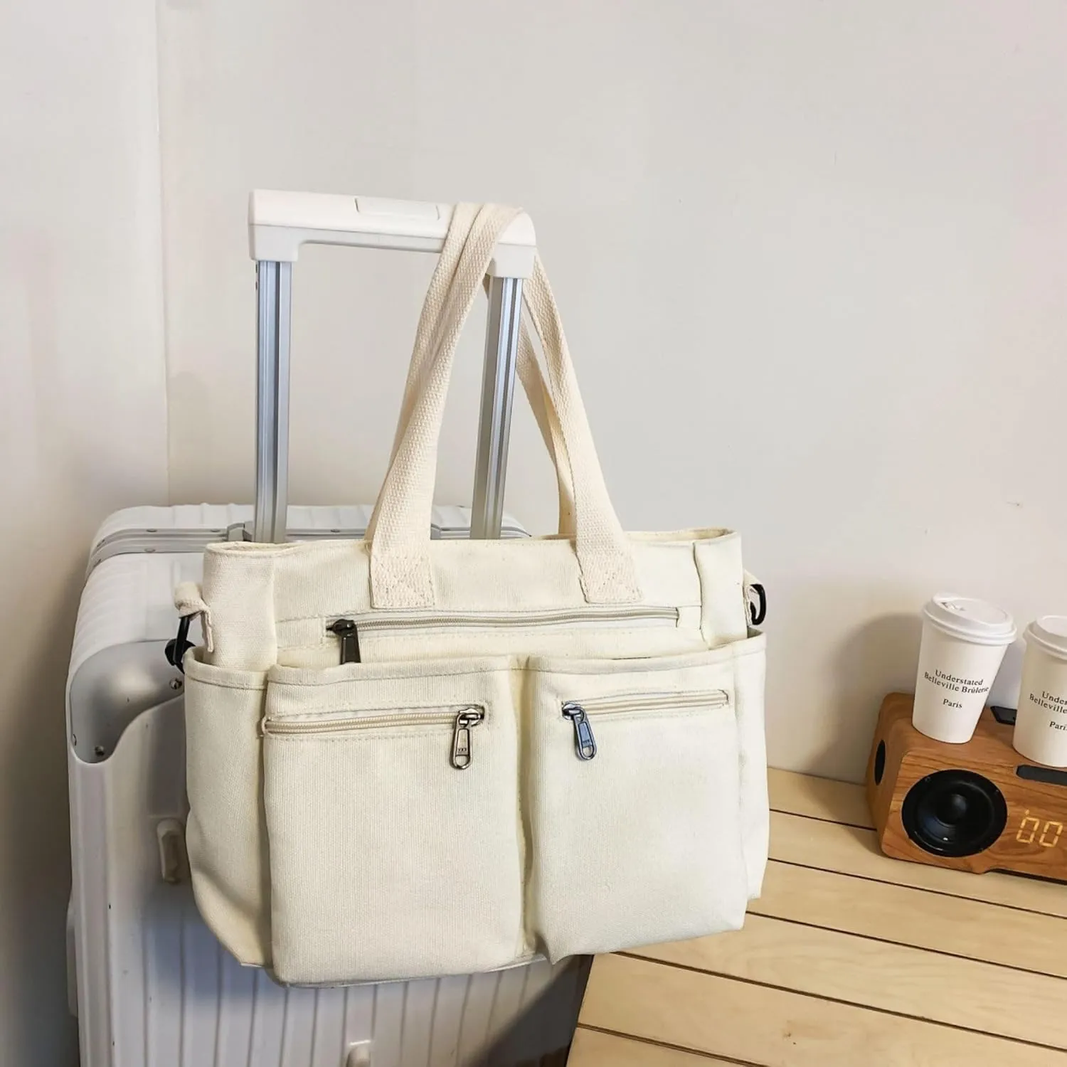 Makukke Tote Bag Women Large Crossbody Bag Stylish Handbag for Women Corduroy/Canvas Hobo Bag Fashion shoulder Bag Purse