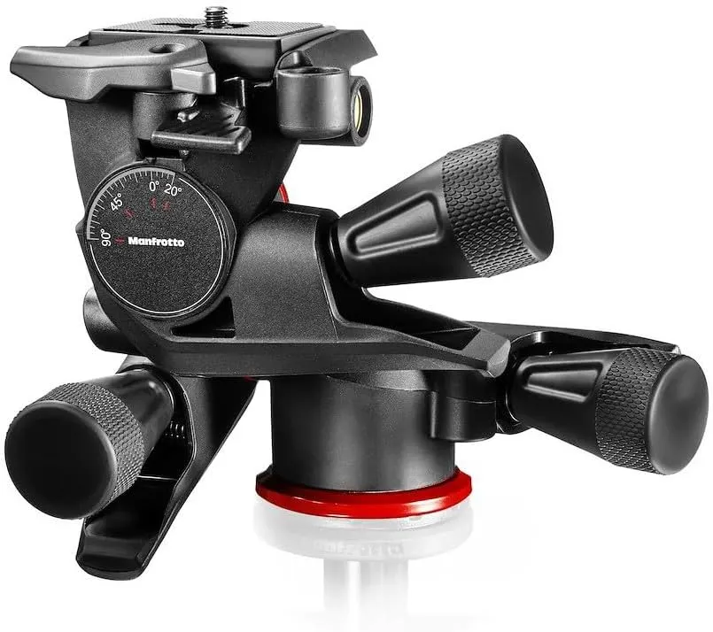 Manfrotto XPRO 3-Way Head, Camera Tripod Head, 3-Axis Movement, High Precision, Photography Equipment for Content Creation, Photography, Vlogging