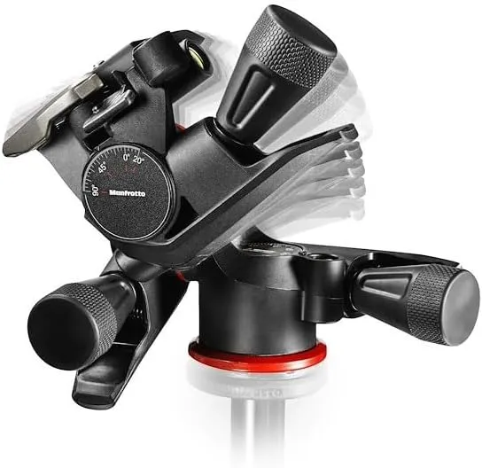 Manfrotto XPRO 3-Way Head, Camera Tripod Head, 3-Axis Movement, High Precision, Photography Equipment for Content Creation, Photography, Vlogging