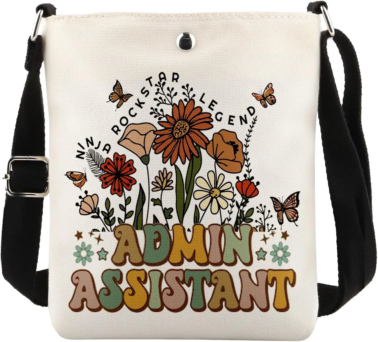 MAOFAED Administrative Assistant Gift, Admin Assistant Crossbody Bag, Administrator Gift, Secretary Assistant Gift