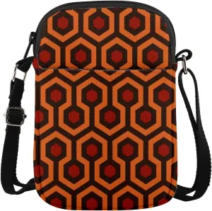 MAOFAED Horror Movie Inspired Gift, Overlook Hotel Shining Crossbody Bag, Halloween Party Favor