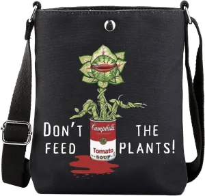 MAOFAED Horror Musical Gift, Don't Feed The Plants, Eating Plant Crossbody Bag, 80s Movies Gift, Musical Gift (feed the plant)