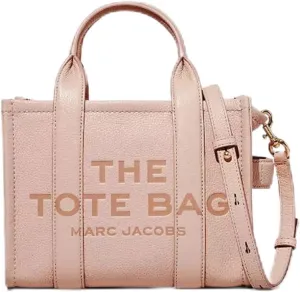 Marc Jacobs Mini Traveler Leather Tote One Size (Rose Small)
