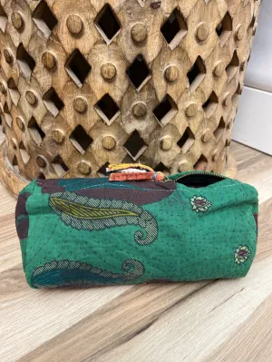 Medium Vintage Kantha Pouch