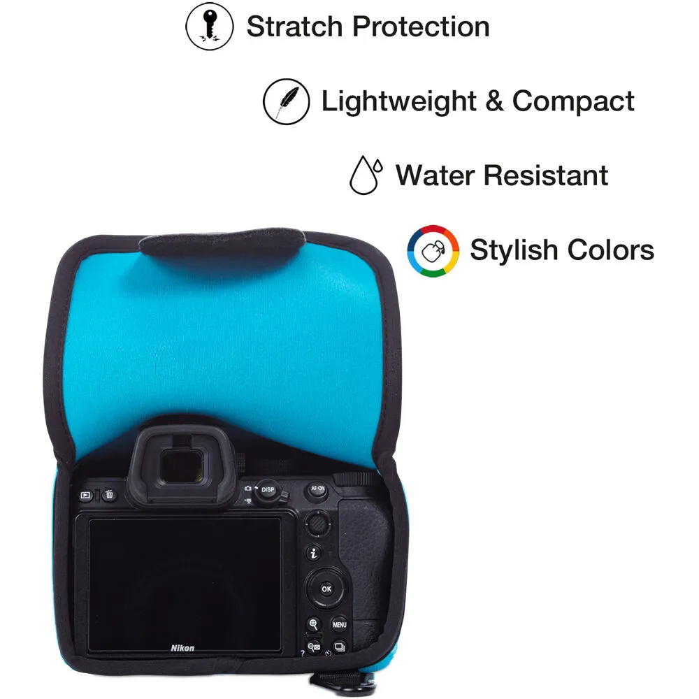 MegaGear Ultralight Neoprene Case for Nikon Z5 (Blue)