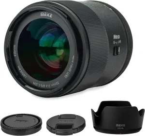 Meike 33mm F1.4 Autofocus Lens for Fujifilm X-Mount Cameras, STM Stepping Motor Wide Aperture Portrait Lens, Compatible with X-T3/X-T4/X-T5/X-T30/X-T100