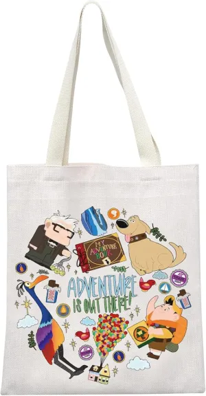 MEIKIUP Carl and Ellie Crossbody Bag Adventure Is Out There Shoulder Bag House Balloon Travel Portable Small Bag