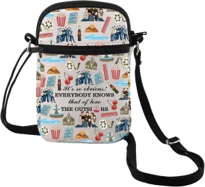 MEIKIUP Musical Crossbody Bag Musical Theatre Shoulder Bag Musical Lover Gift Musical Gift for Actor Actress