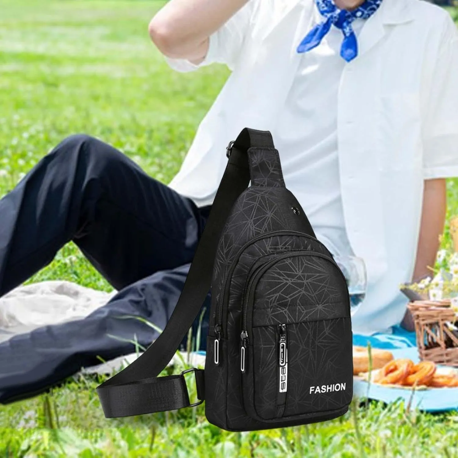 Men's Crossbody Bag for Explorations