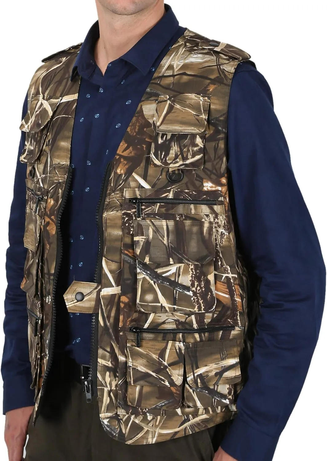 Men's Multi-Pockets Travel Hunting Photography Fishing Vest