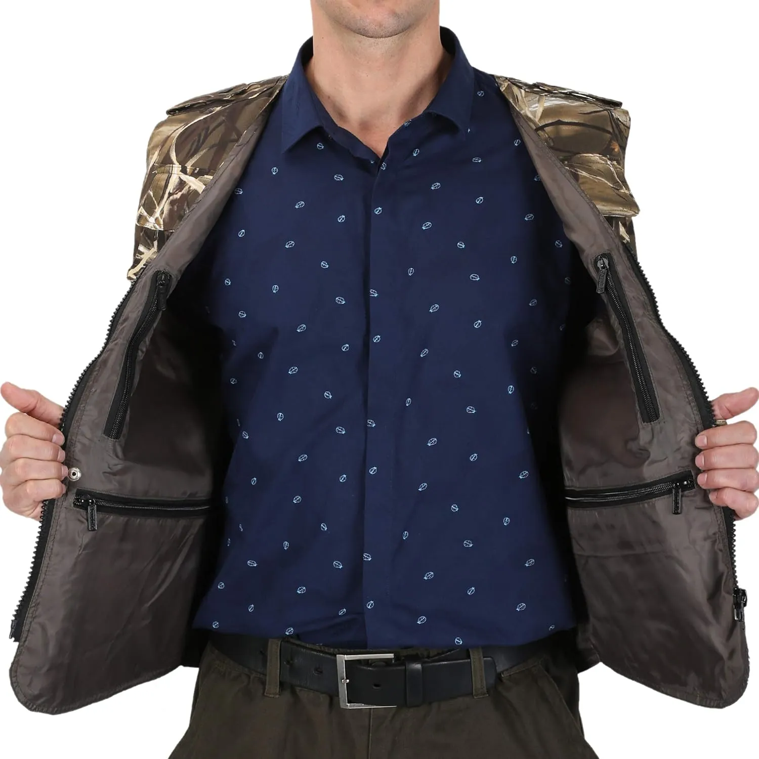Men's Multi-Pockets Travel Hunting Photography Fishing Vest