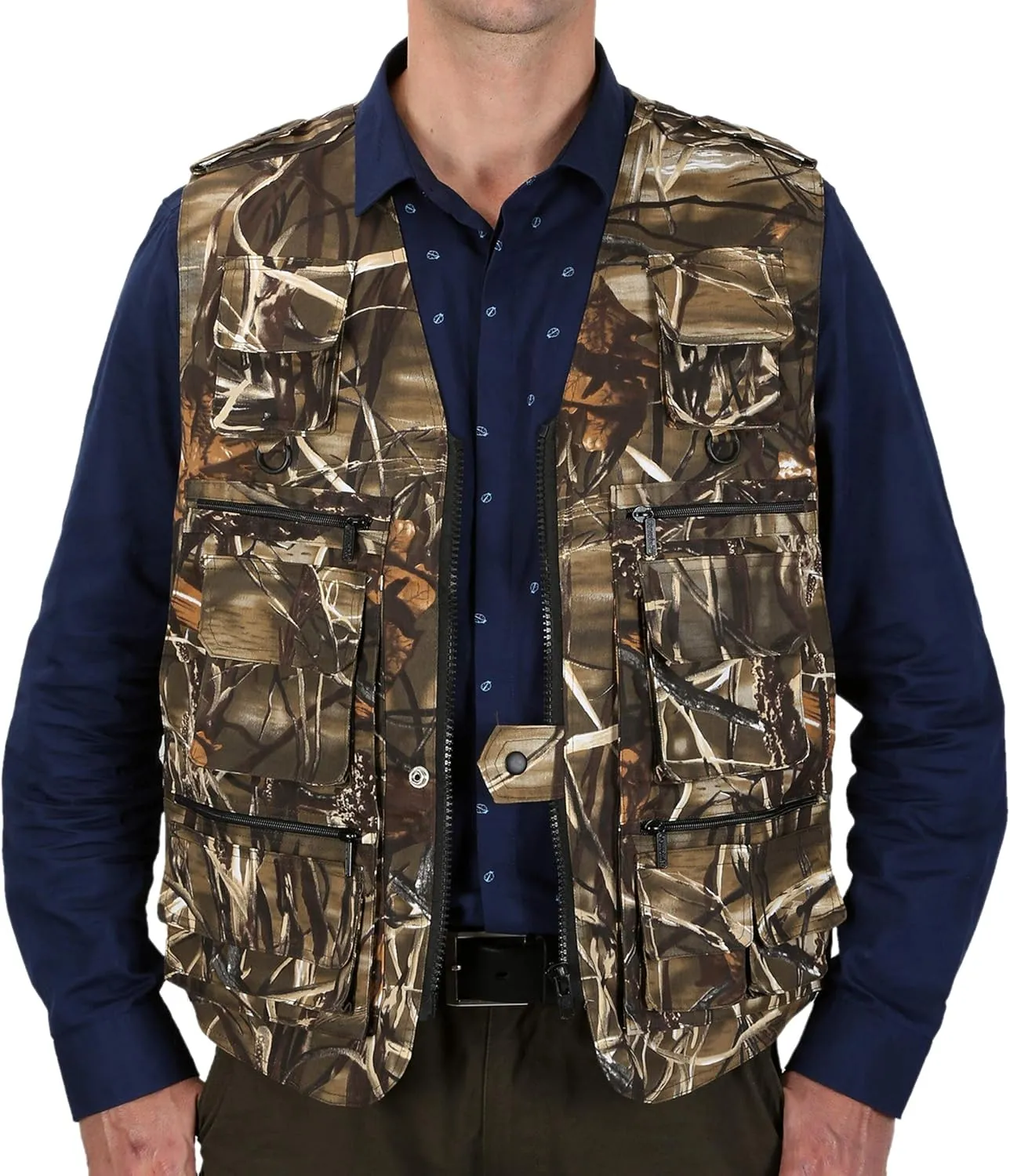 Men's Multi-Pockets Travel Hunting Photography Fishing Vest