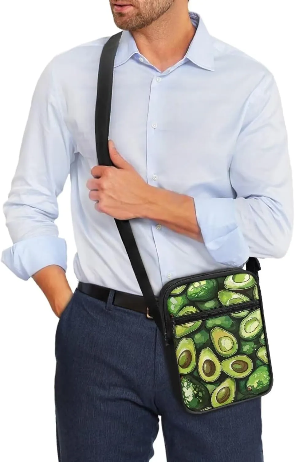 Messenger Bag Vintage Ladies Handbags Cross Body Designer Polyester Purse with Front Pockets