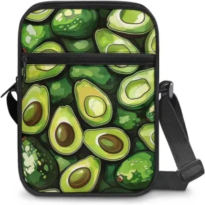 Messenger Bag Vintage Ladies Handbags Cross Body Designer Polyester Purse with Front Pockets