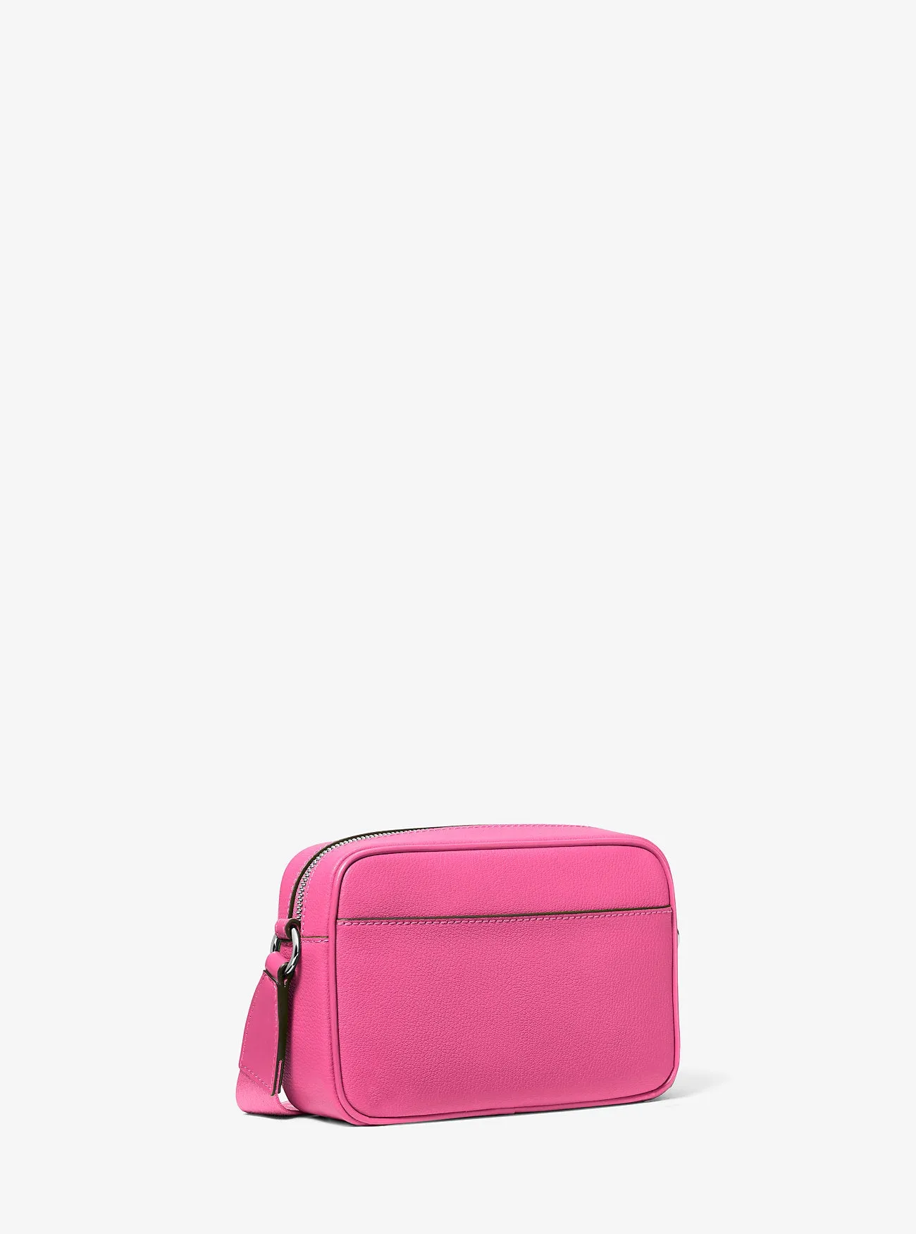 Micheal Kors Jet Set Leather Medium Crossbody Bag with Case for Apple Airpods Pro® Dragonfruit