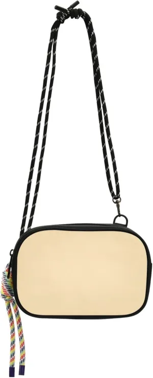 Moccasin Yellow Small Crossbody Bag for Men Trendy with Credit Card Slots Casual Phone Chest Bag