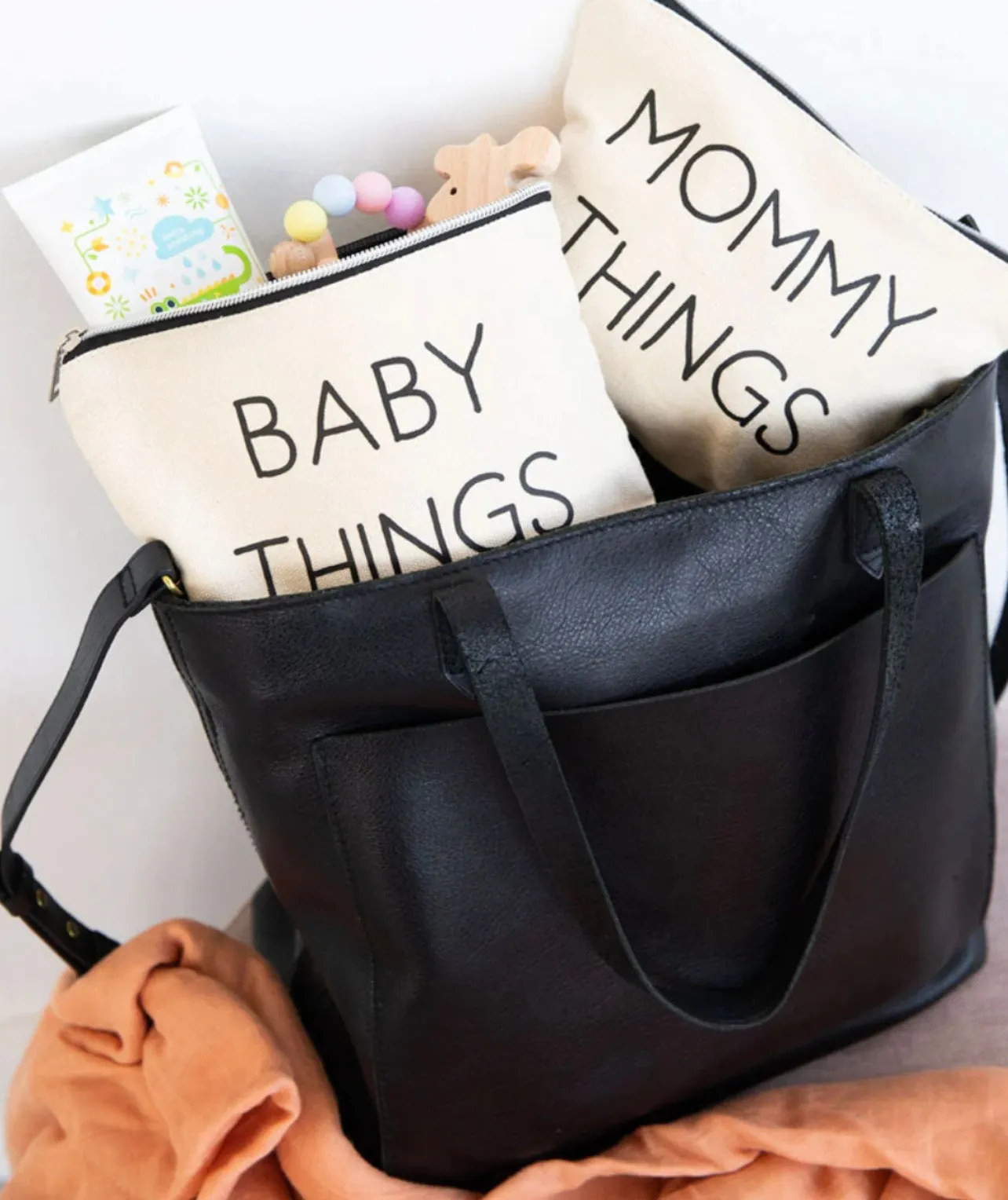 Mommy and Me Travel Pouch