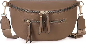 Montana West Crossbody Bags for Women Bum Bag Sling Purse with Adjustable Strap