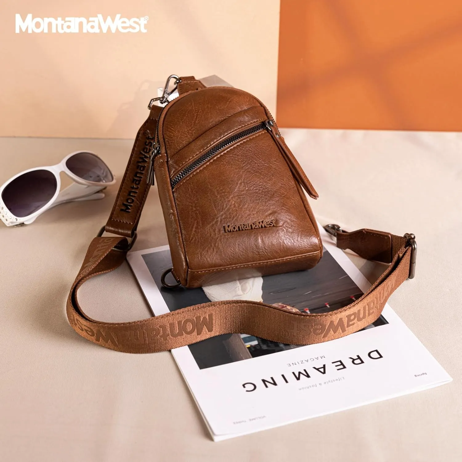 Montana West Small Crossbody Sling Bag for Women Cute Cross Body Fanny Pack Purse