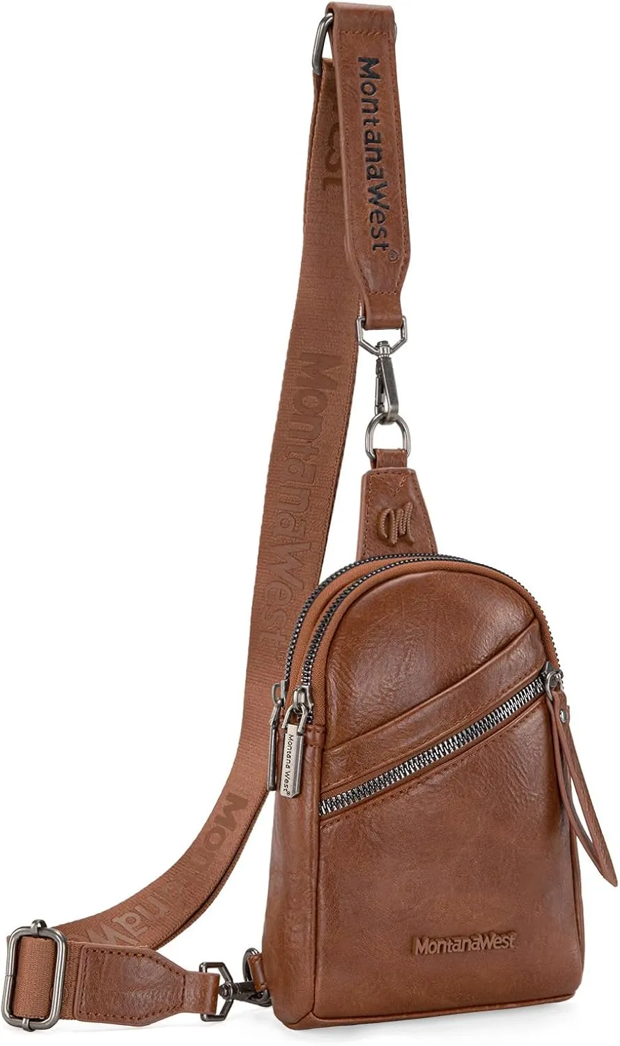 Montana West Small Crossbody Sling Bag for Women Cute Cross Body Fanny Pack Purse