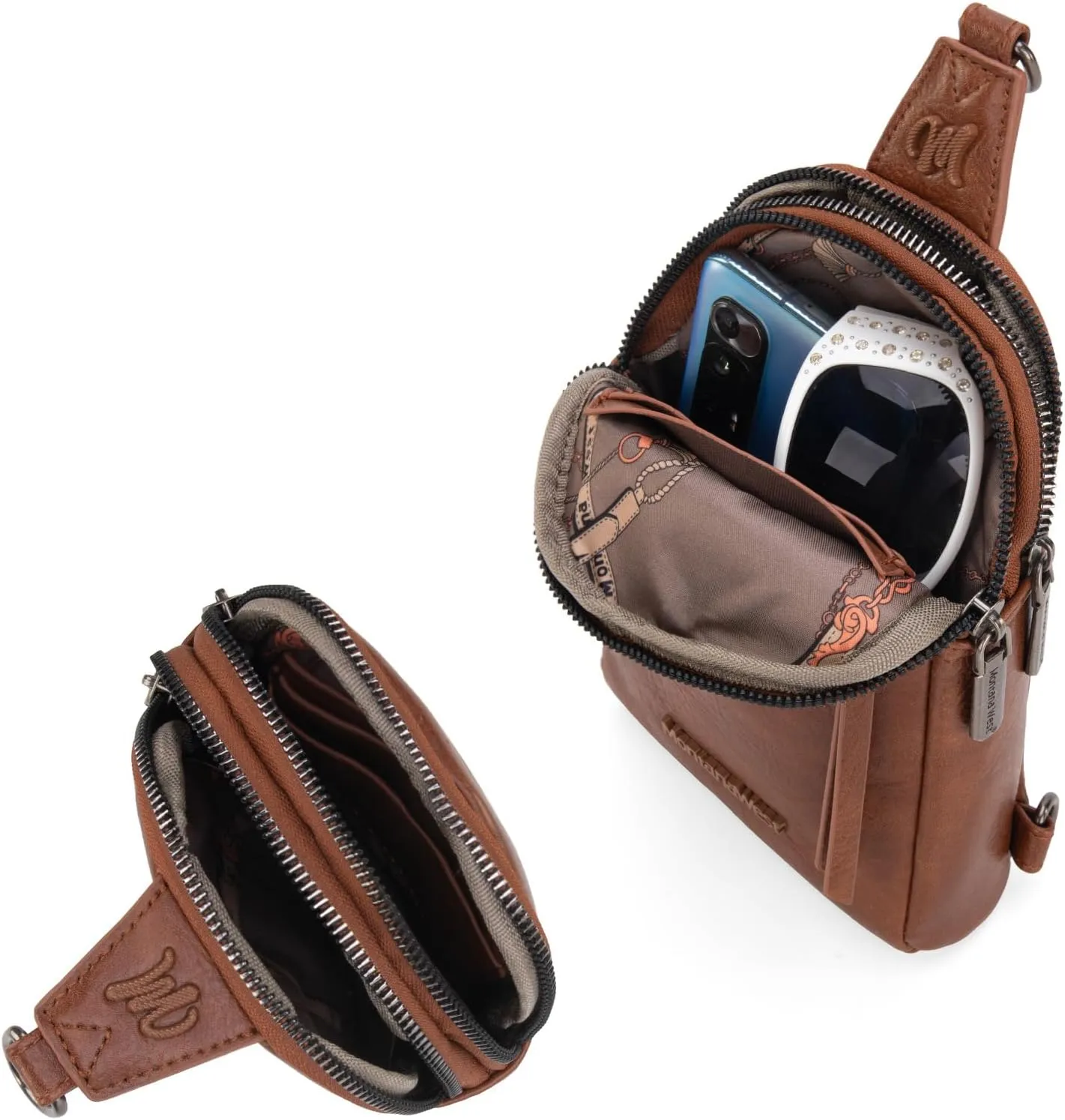 Montana West Small Crossbody Sling Bag for Women Cute Cross Body Fanny Pack Purse