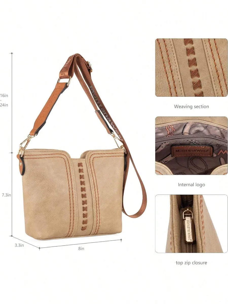 Montana West Stylish Guitar Strap Crossbody Bag for Women - Trendy & Versatile Handbag