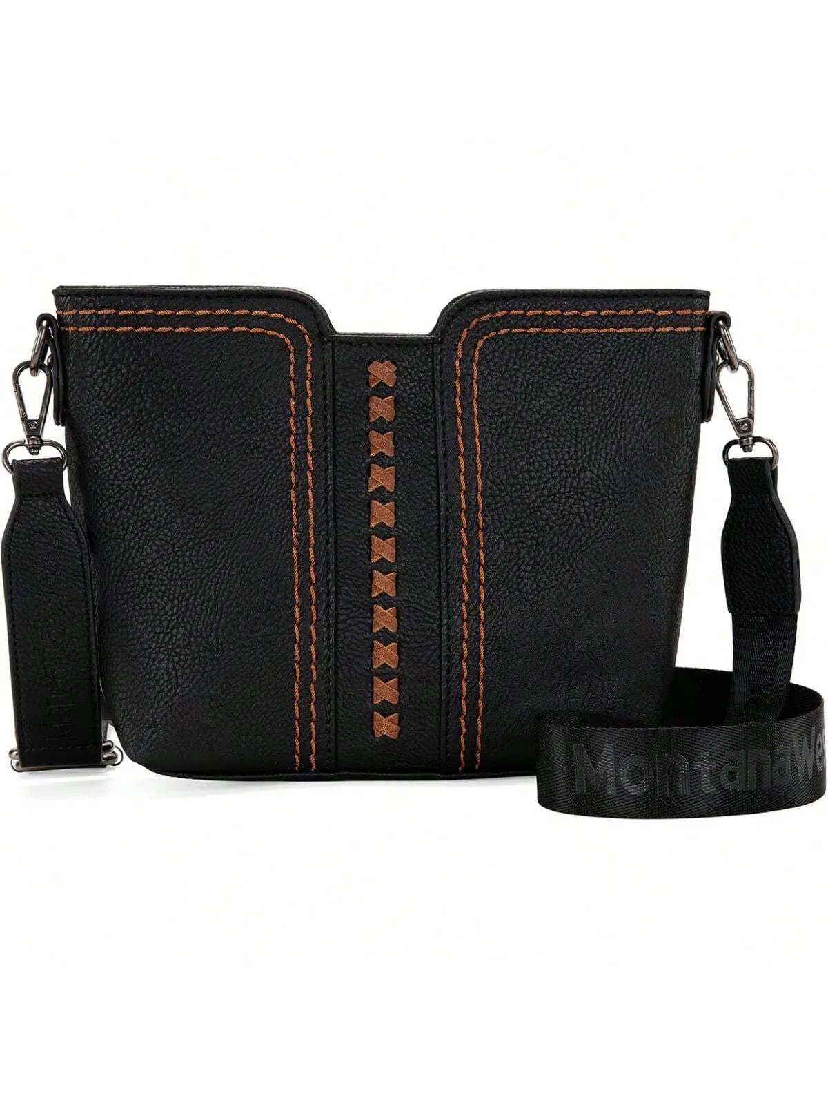 Montana West Stylish Guitar Strap Crossbody Bag for Women - Trendy & Versatile Handbag