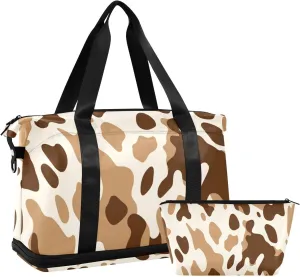 Mteyotqwmda4zfrowudsdwiwbddr Versatile Sports Travel Bag - Lasting Twill Tote, Removable Wheel & Rod Bagging, Multi-pocket Design, Complimentary Makeup Bag