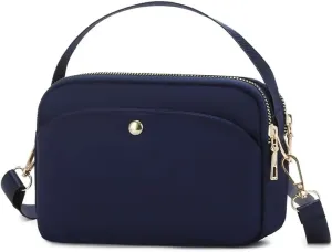 Mudono Crossbody Bag for Women Nylon Waterproof Shoulder Purse Small Travel Messenger Satchel Ladies Lightweight Handbag