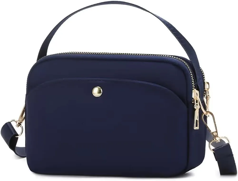 Mudono Crossbody Bag for Women Nylon Waterproof Shoulder Purse Small Travel Messenger Satchel Ladies Lightweight Handbag
