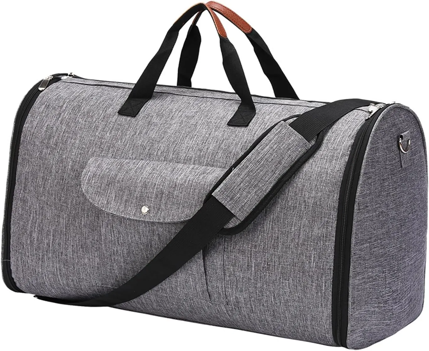 Multifunctional Suit Storage Bag Large Capacity Shoulder Bag with Shoes Compartments Handbag for Business and Travel