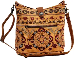 Myra Bag Western Leather Shoulder Bag for Women - Crossbody Bag Beldum
