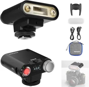 NEEWER Z160 Camera Flash, 22Ws GN14 6000±200K CCT Speedlite, A/M Mode 1/1-1/128 Power, 7.2V/1100mAh Battery, 650 Full Power Light, 1.5s Recycling, Compatible with Canon Nikon Sony Fuji Olympus Cameras