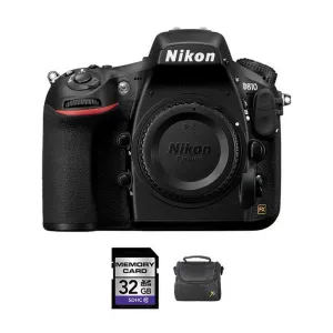 Nikon D810 DSLR Camera   32GB & Case Bundle