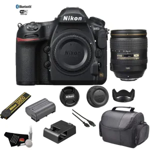Nikon D850 DSLR Camera (Body) 1585 - Kit with Nikon AF-S NIKKOR 24-120mm f/4G ED VR Lens   More - International Model