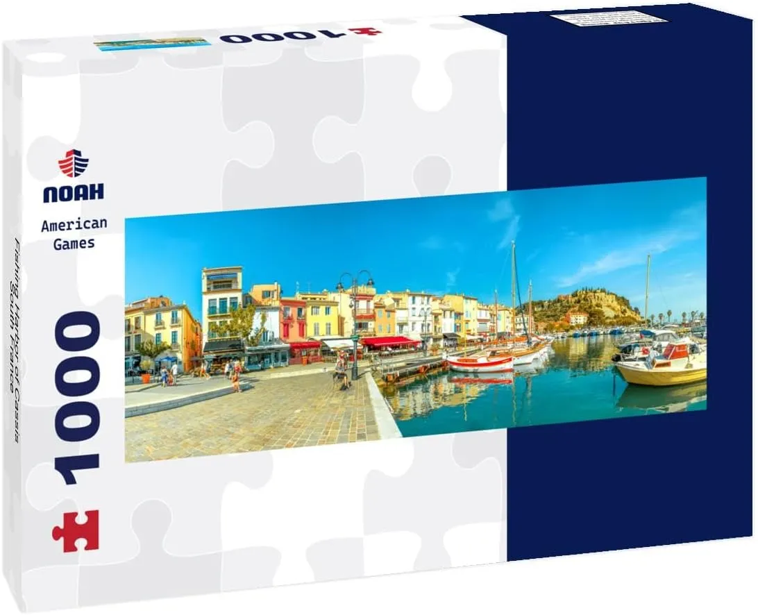 Noah Jigsaw Puzzle Fishing Harbor of Cassis, South France 1000 Pieces