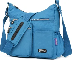 NOTAG Crossbody Bag for Women - Waterproof Multi-Pocket Handbag, Shoulder Bag, Lightweight Large Messenger